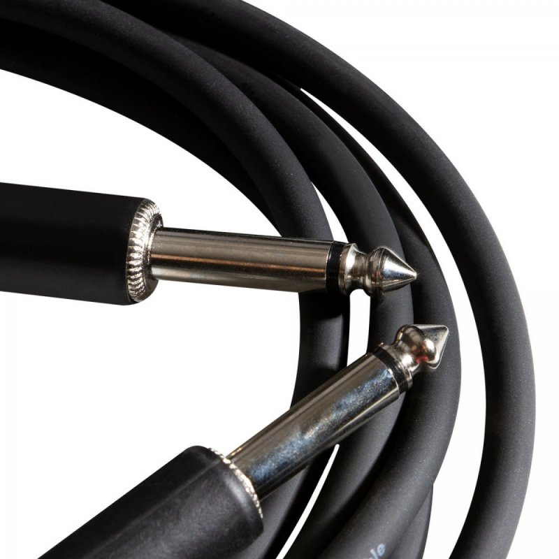 Instrument Cable with Heat-Shrink Relief (QTR-QTR, 10')