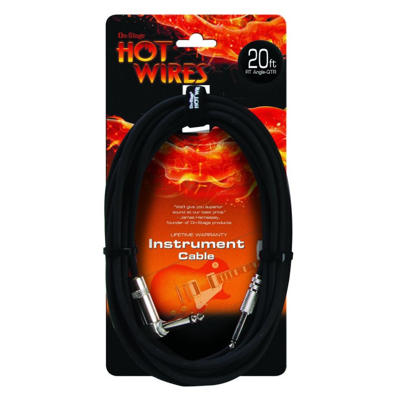 Instrument Cable (QTR Right Angle-QTR)