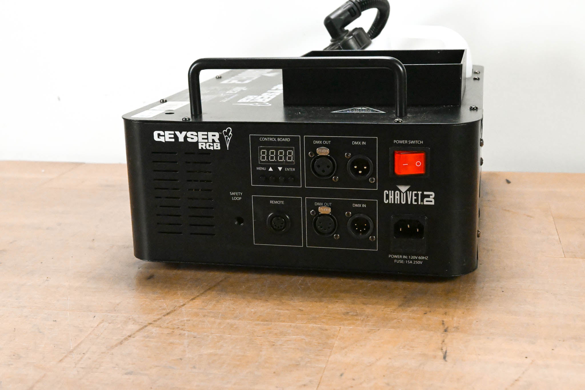 Chauvet Geyser RGB Ver 3 LED Lighting Effect and Fog Machine