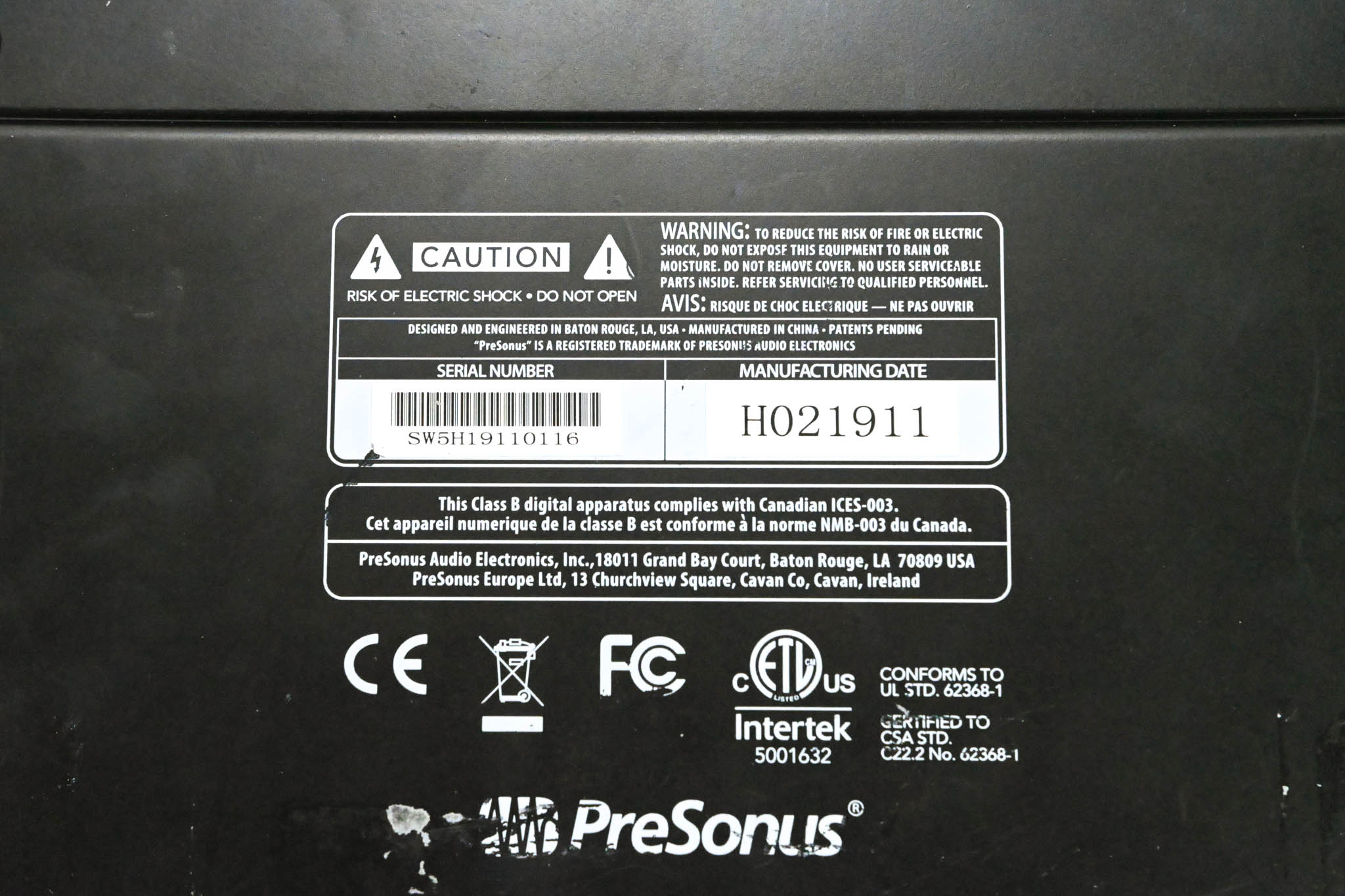 PreSonus SW5E 5-Port AVB Network Switch and Bridge w/ PoE