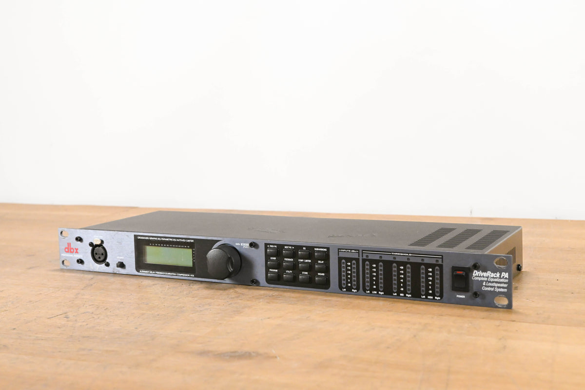 dbx DriveRack PA Complete Equalization and Loudspeaker Control System