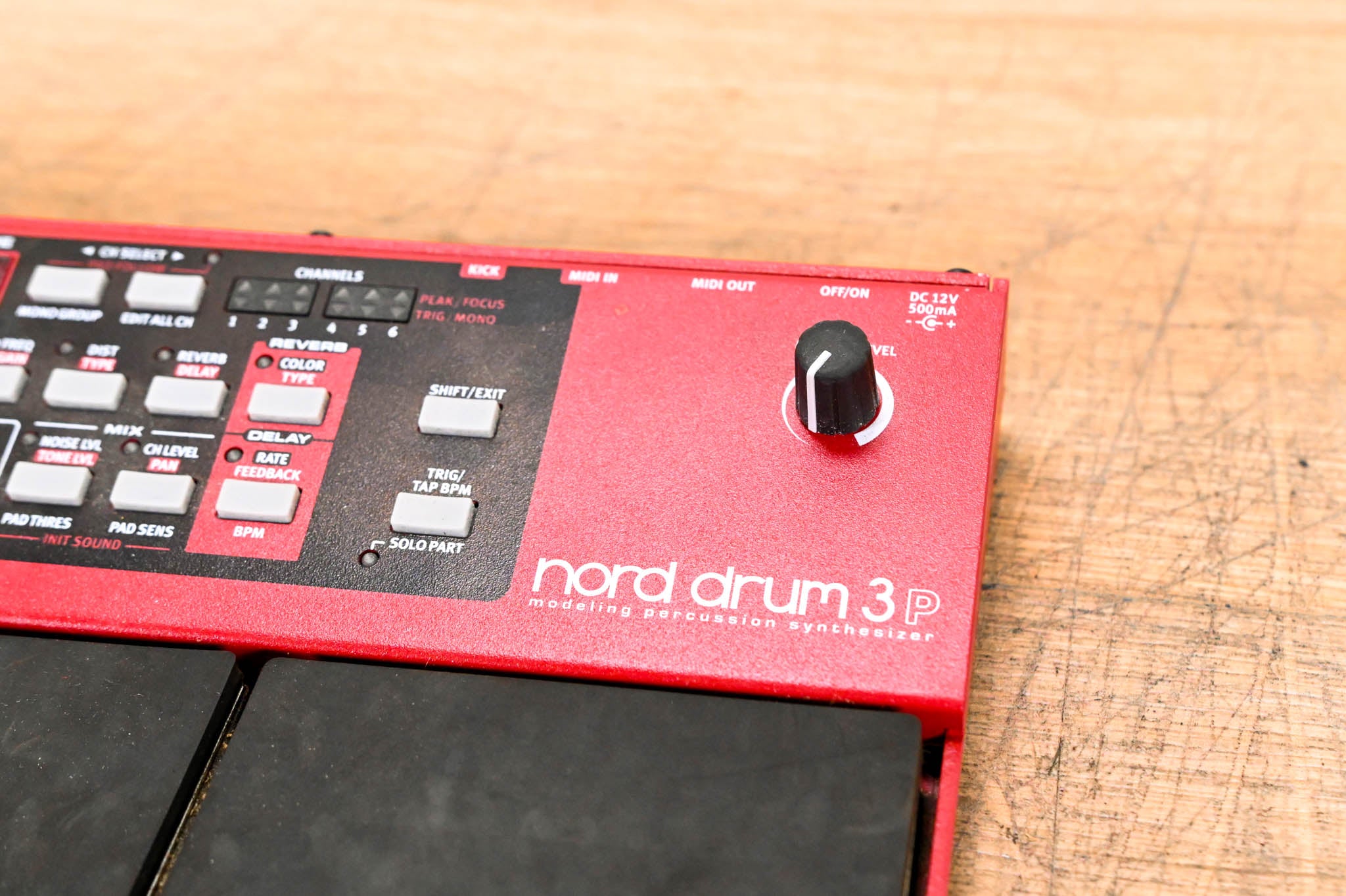 Nord Drum 3P 6-Channel Modeling Percussion Synthesizer (NO POWER SUPPLY)