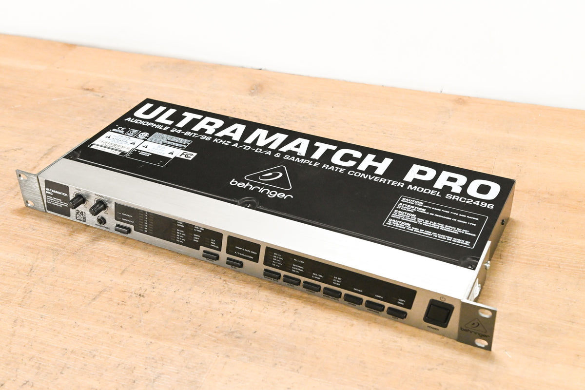 Behringer ULTRAMATCH PRO SRC2496 Sample Rate Converter