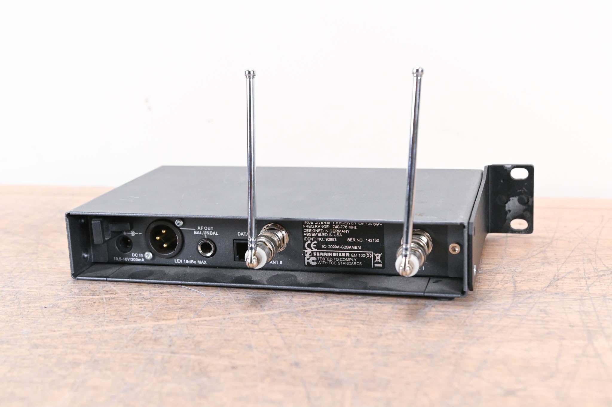 Sennheiser EM 100 G2 Wireless Receiver 740-776 MHz (NO POWER SUPPLY)