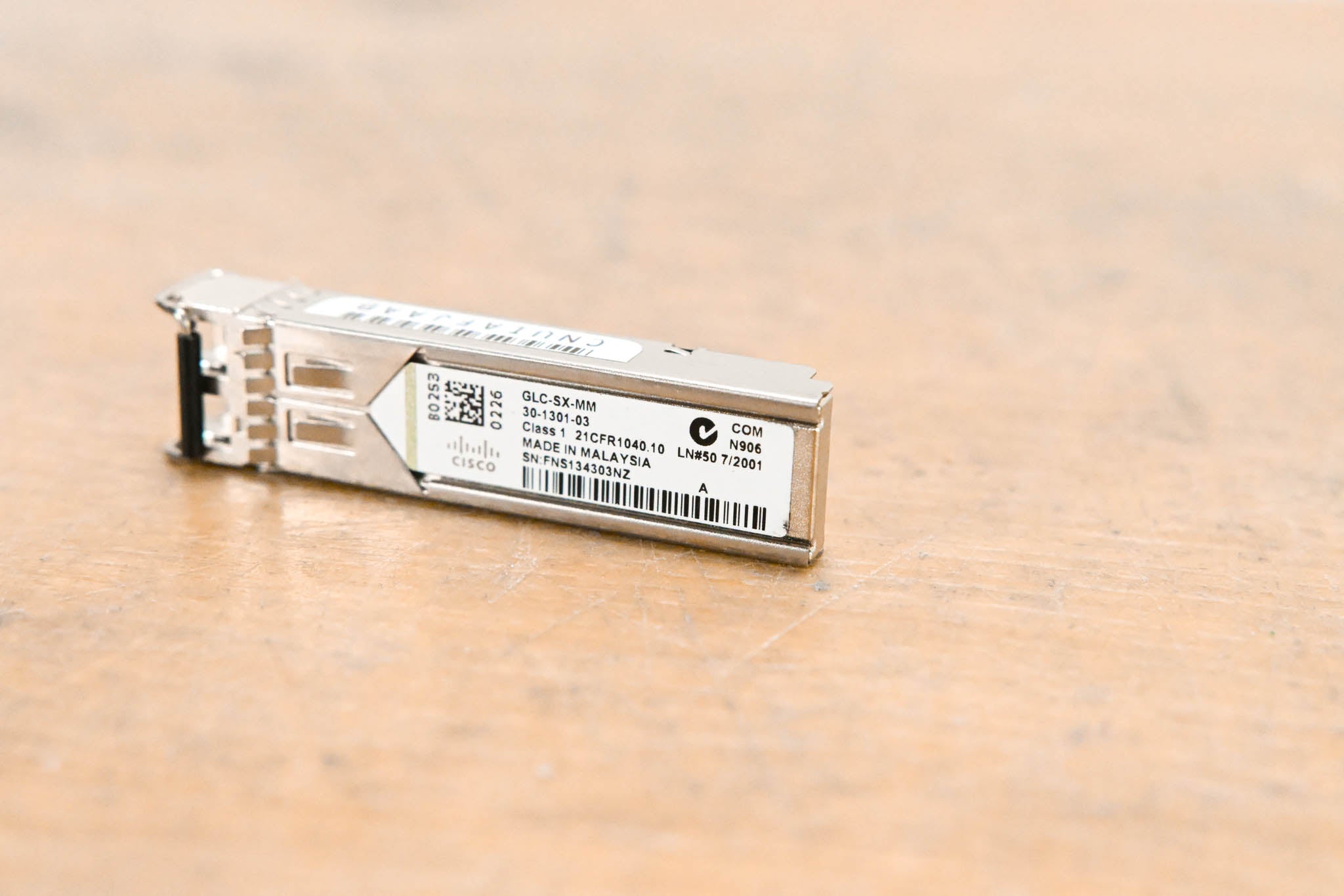 Cisco GLC-SX-MM Multimode SFP Transceiver Module 30-1301-03