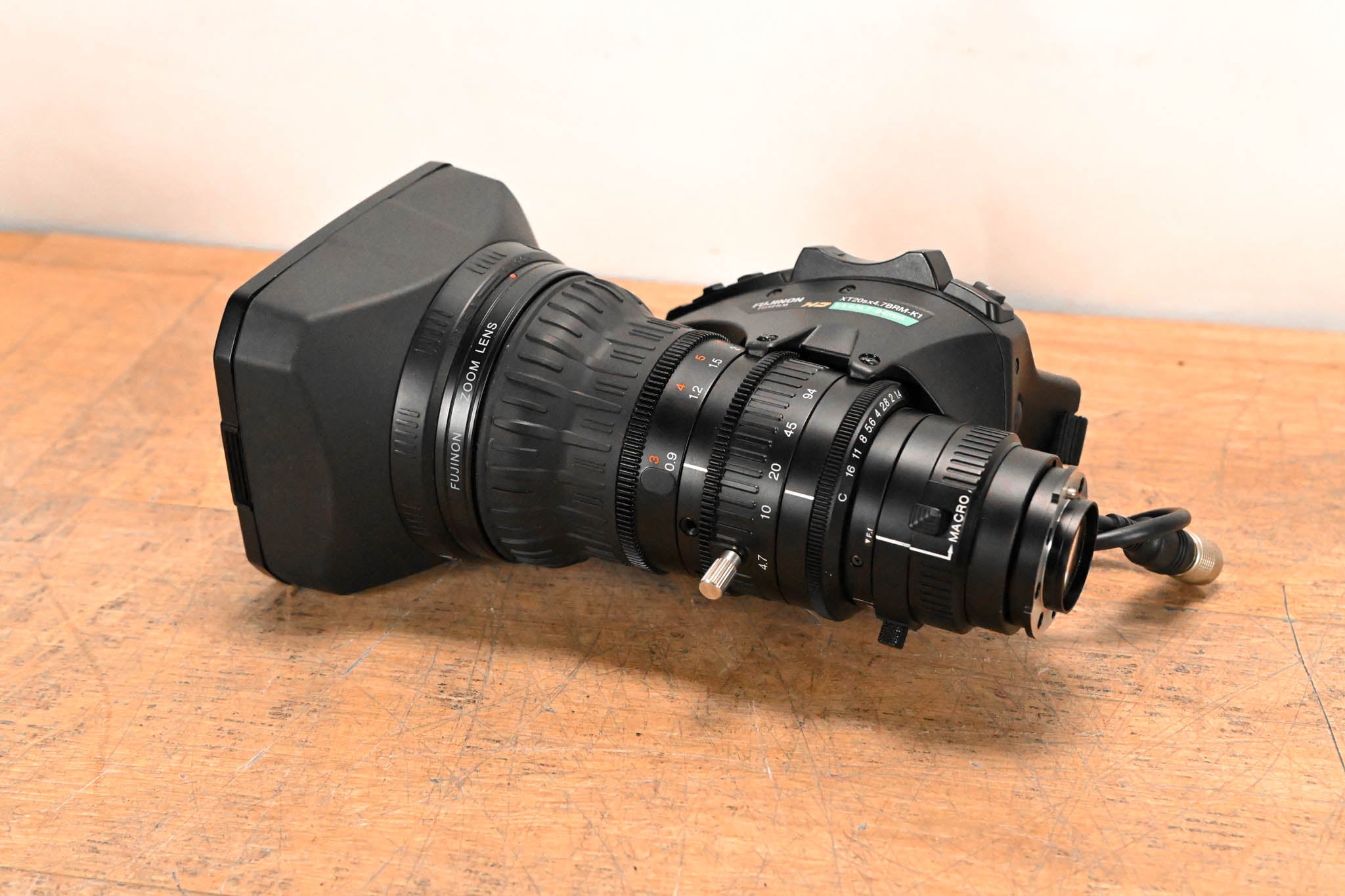 Fujinon XT20sx4.7BRM-K1 HDTV Zoom Lens - 1:1.4/4.7-94mm