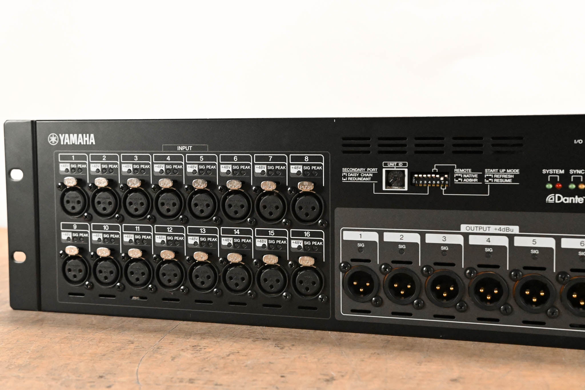 Yamaha Rio1608-D 16x8 Remote Stage Box