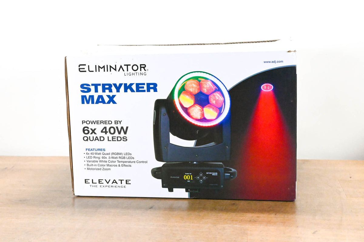 Eliminator Lighting Stryker Max RGBW LED Moving Head