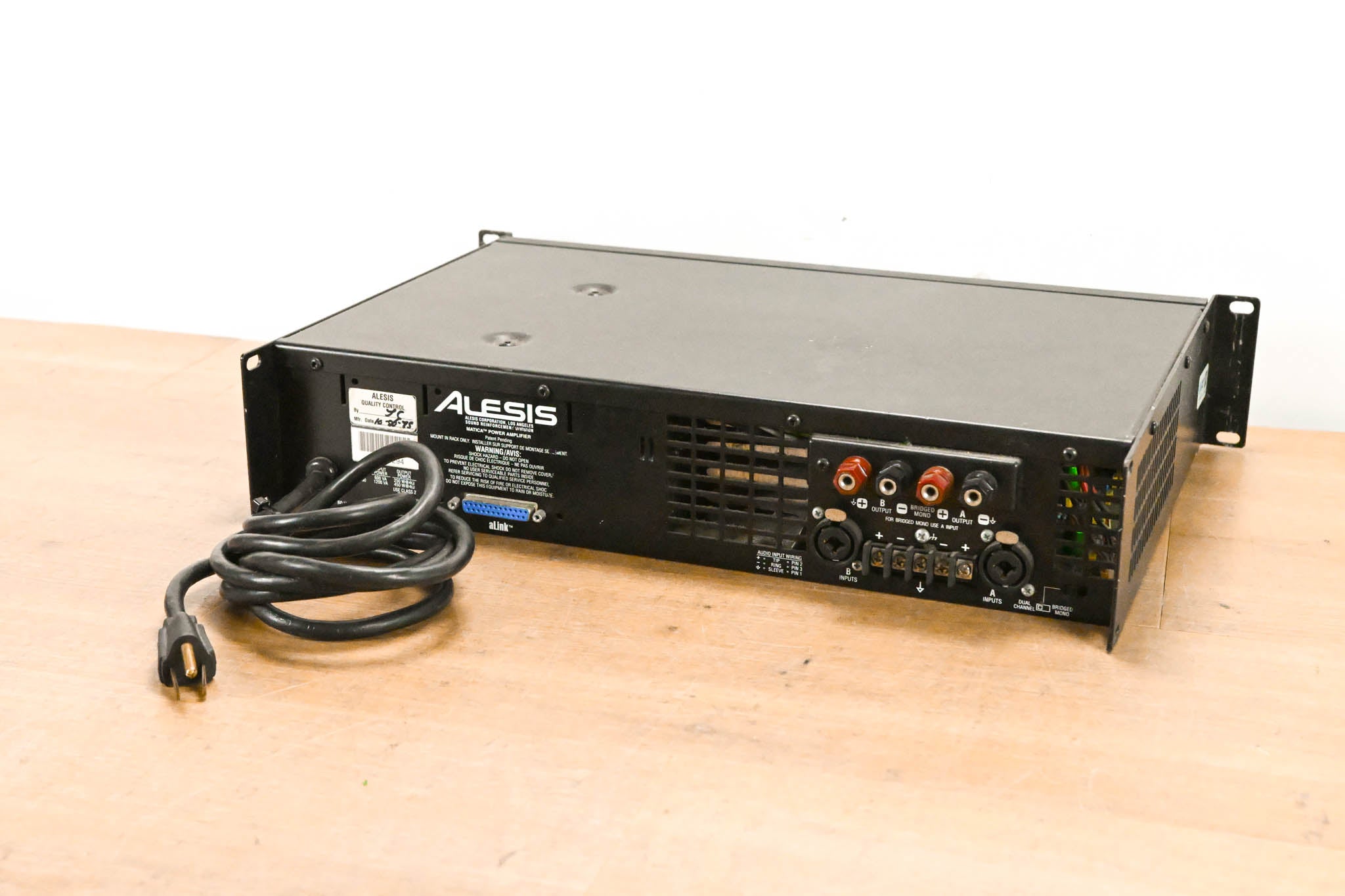 Alesis Matica 500 Dual-Channel Power Amplifier
