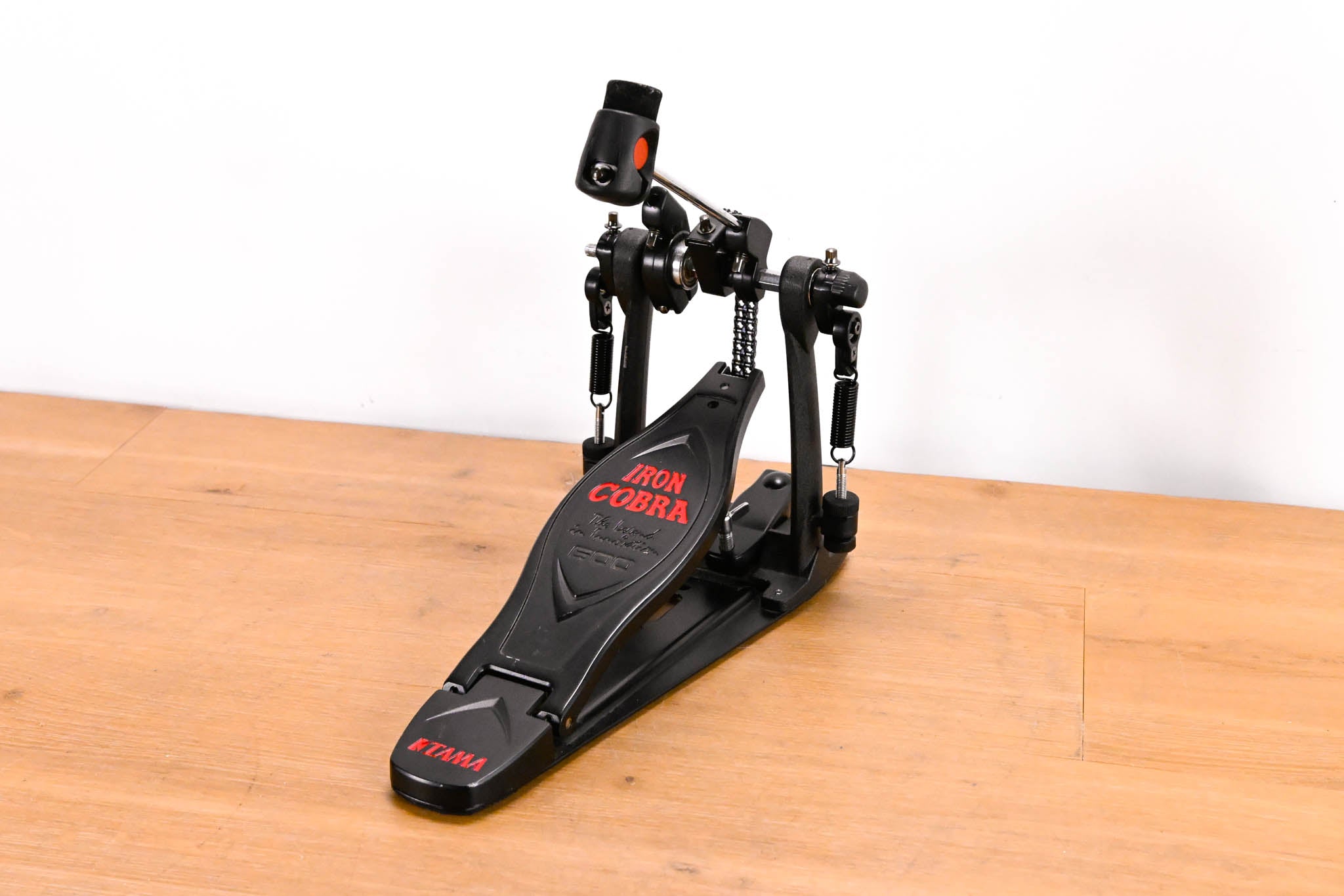 Tama Iron Cobra 600 Double Pedal Main/Right Kick Pedal - Black/Red