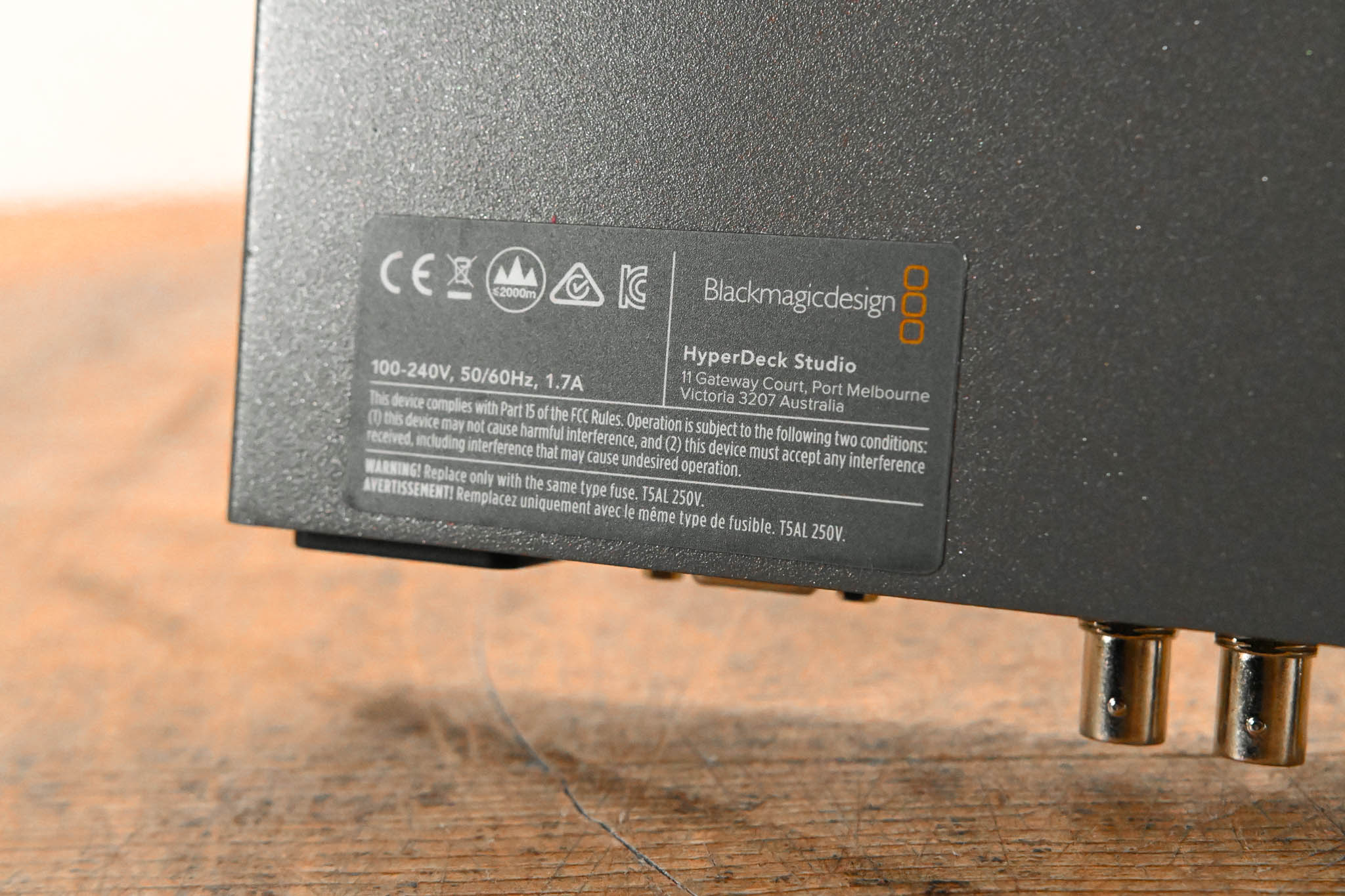 Blackmagic Design HyperDeck Studio 2