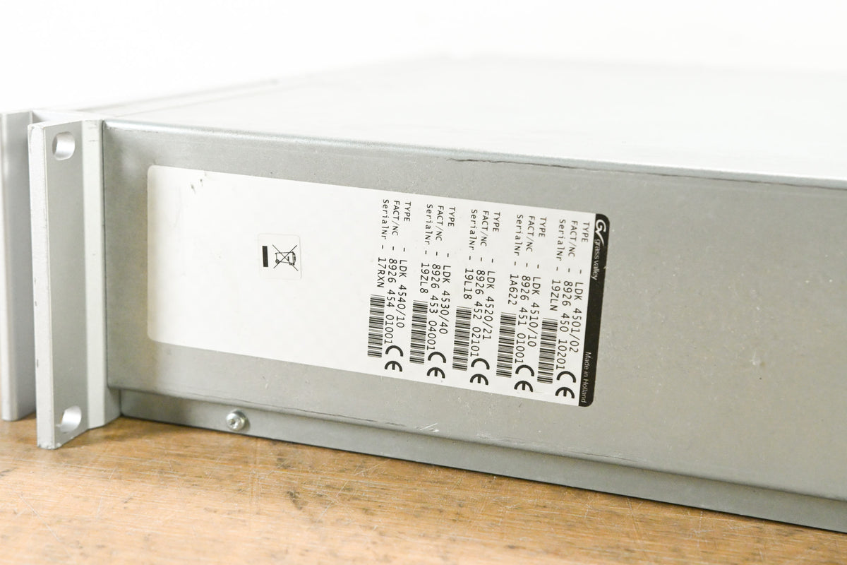 Grass Valley LDK 4501 SDTV Triax Camera Base Station