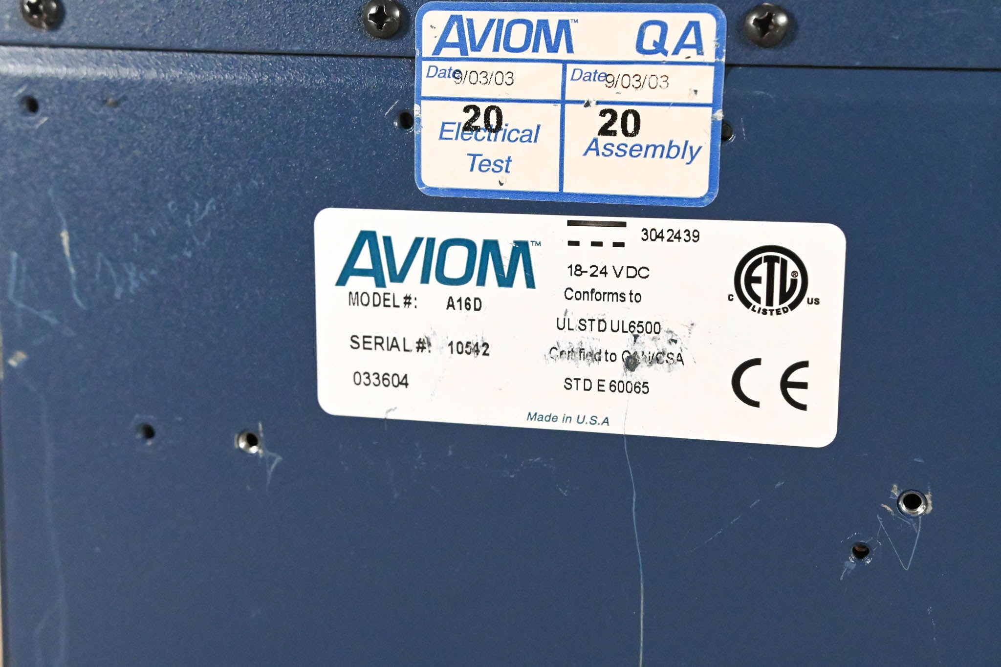 Aviom A-16D A-Net Distributor