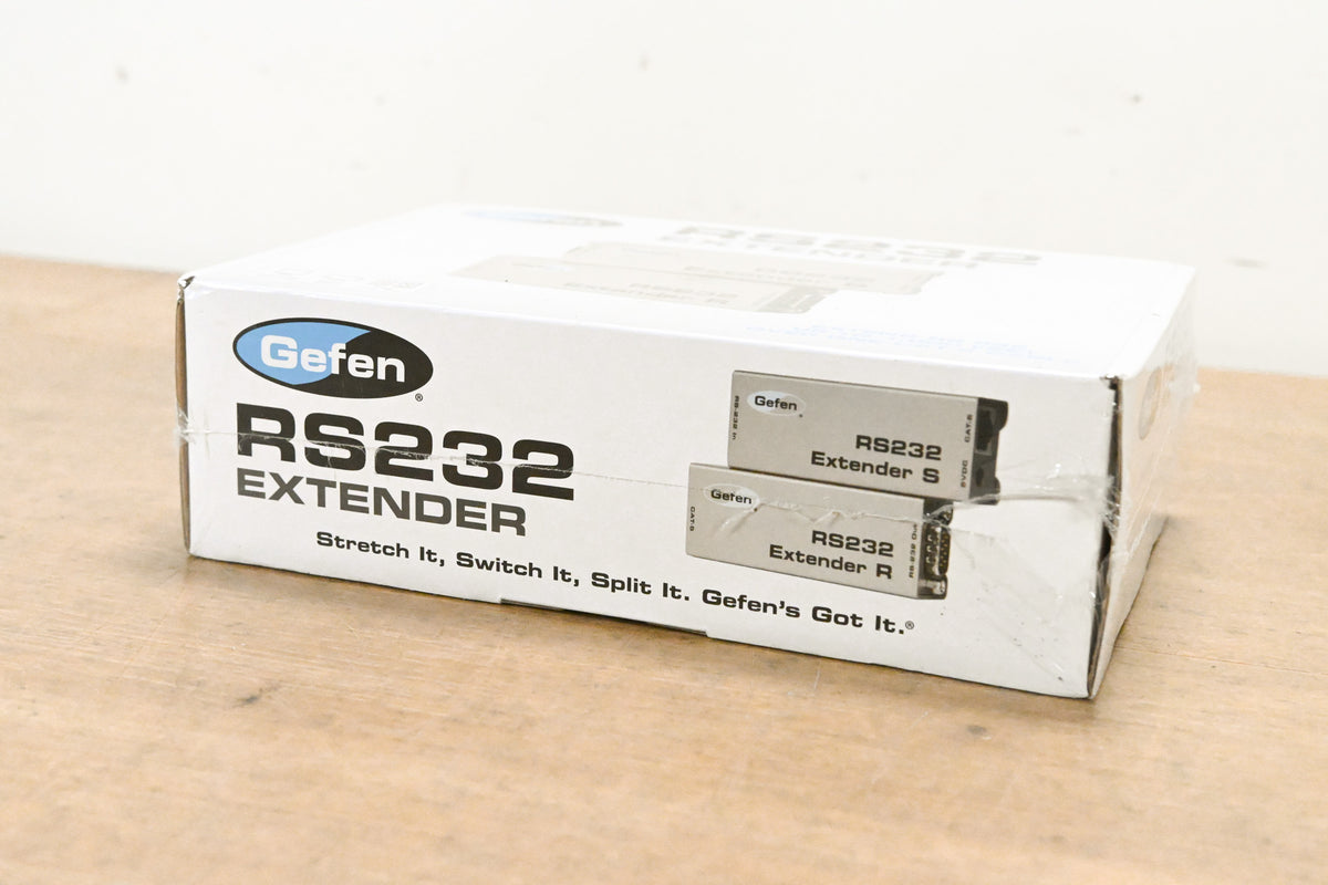 Gefen EXT-RS232 RS232 Serial Extender Sender with Receiver
