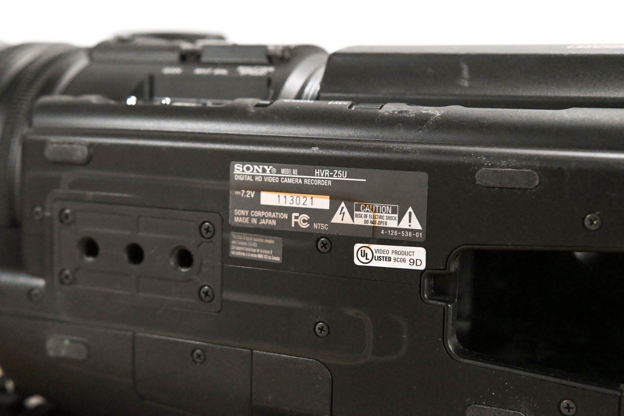 Sony HVR-Z5U Professional 1/3" 3-CMOS HDV Camcorder