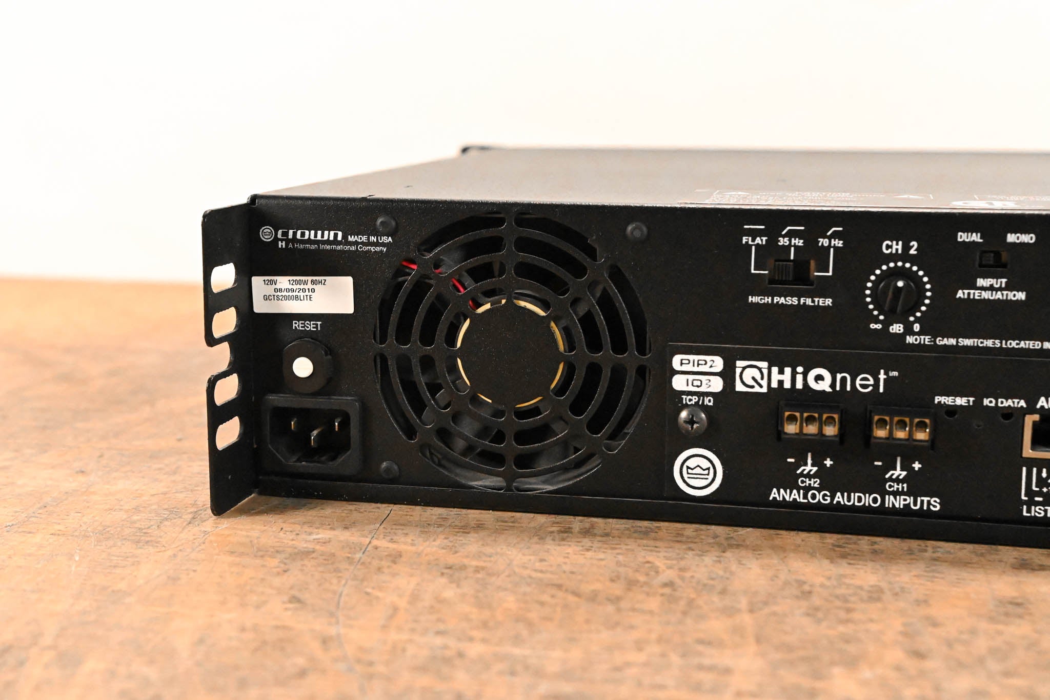 Crown CTs 2000 Two-Channel 1000W Power Amplifier