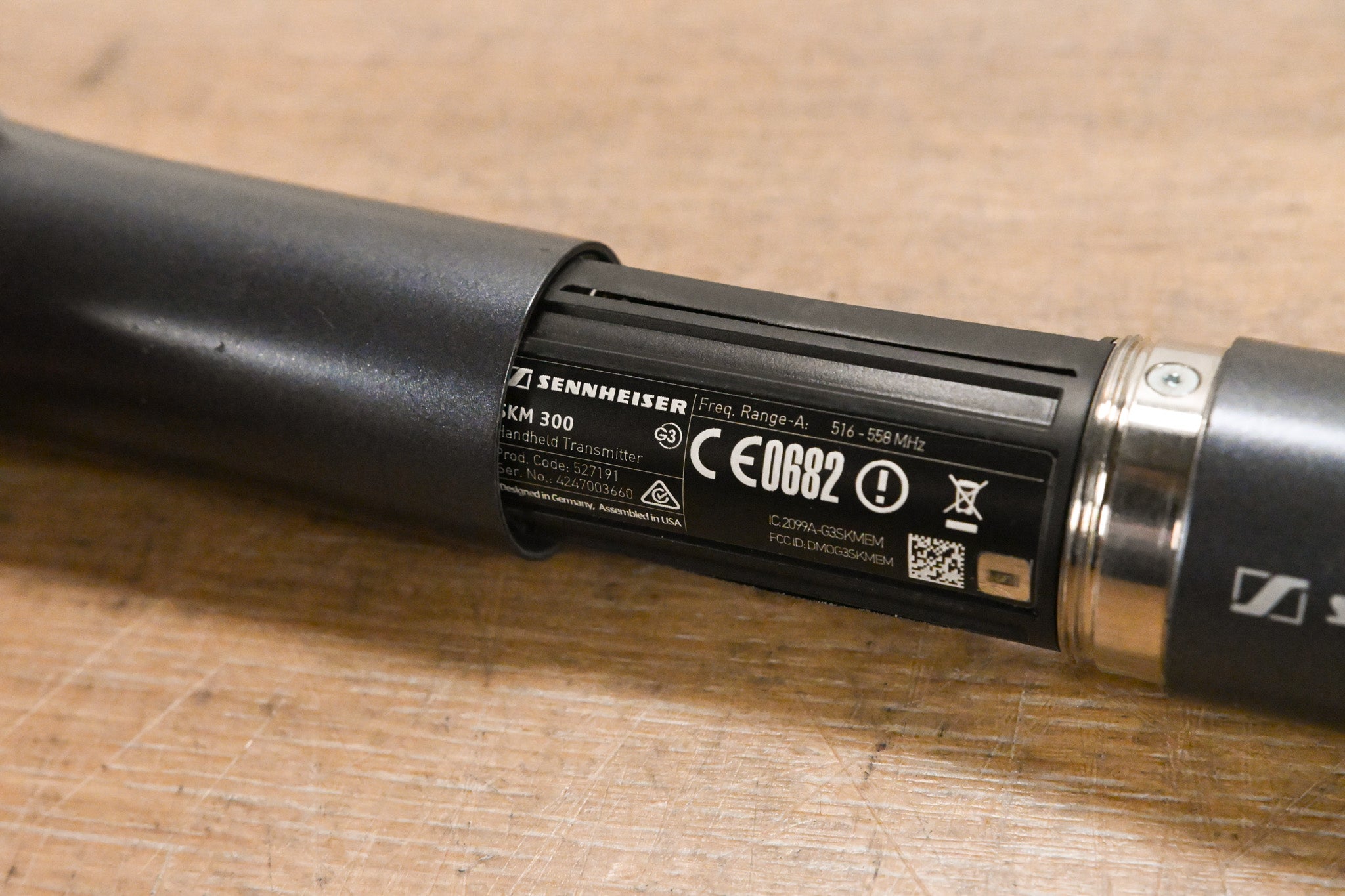 Sennheiser SKM 300 G3 Wireless Transmitter - NO CAPSULE - 516-558 MHz
