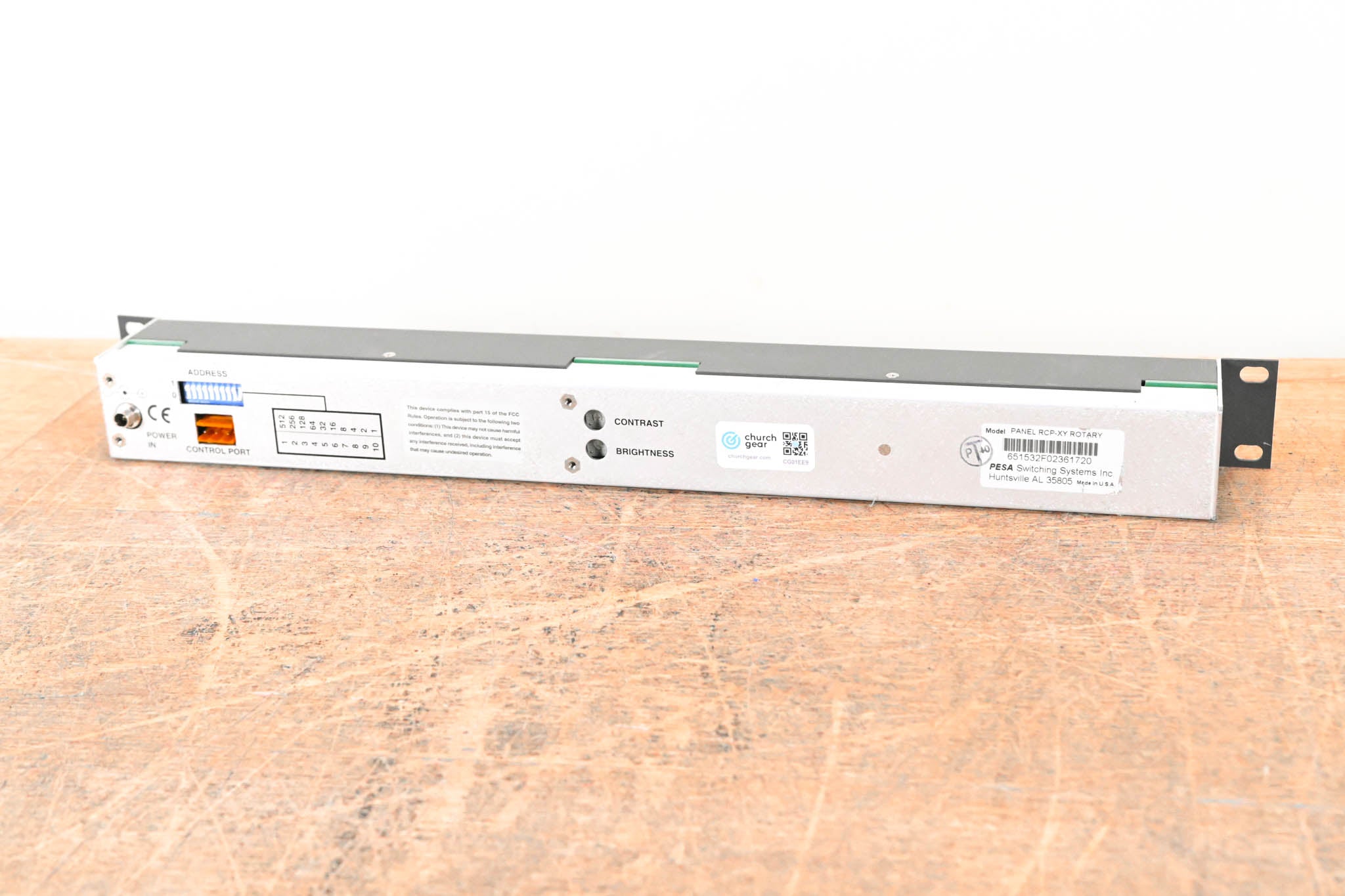 Pesa RCP-XY Routing Switcher Rotary Control Panel (NO POWER SUPPLY)