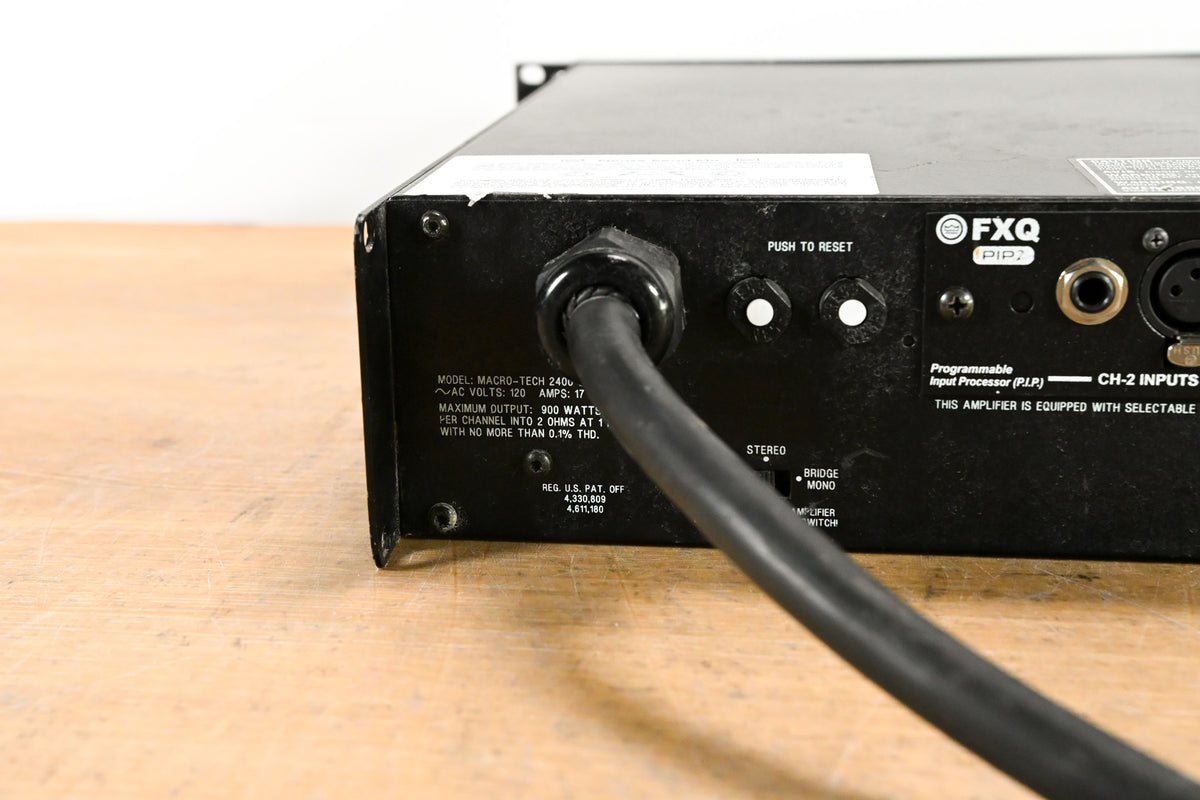 Crown Macro-Tech 2402 2-Channel Power Amplifier