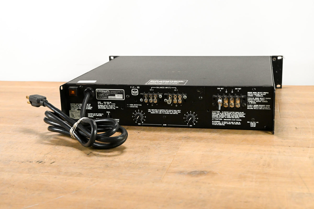Crown Com-Tech 400 2-Channel Power Amplifier