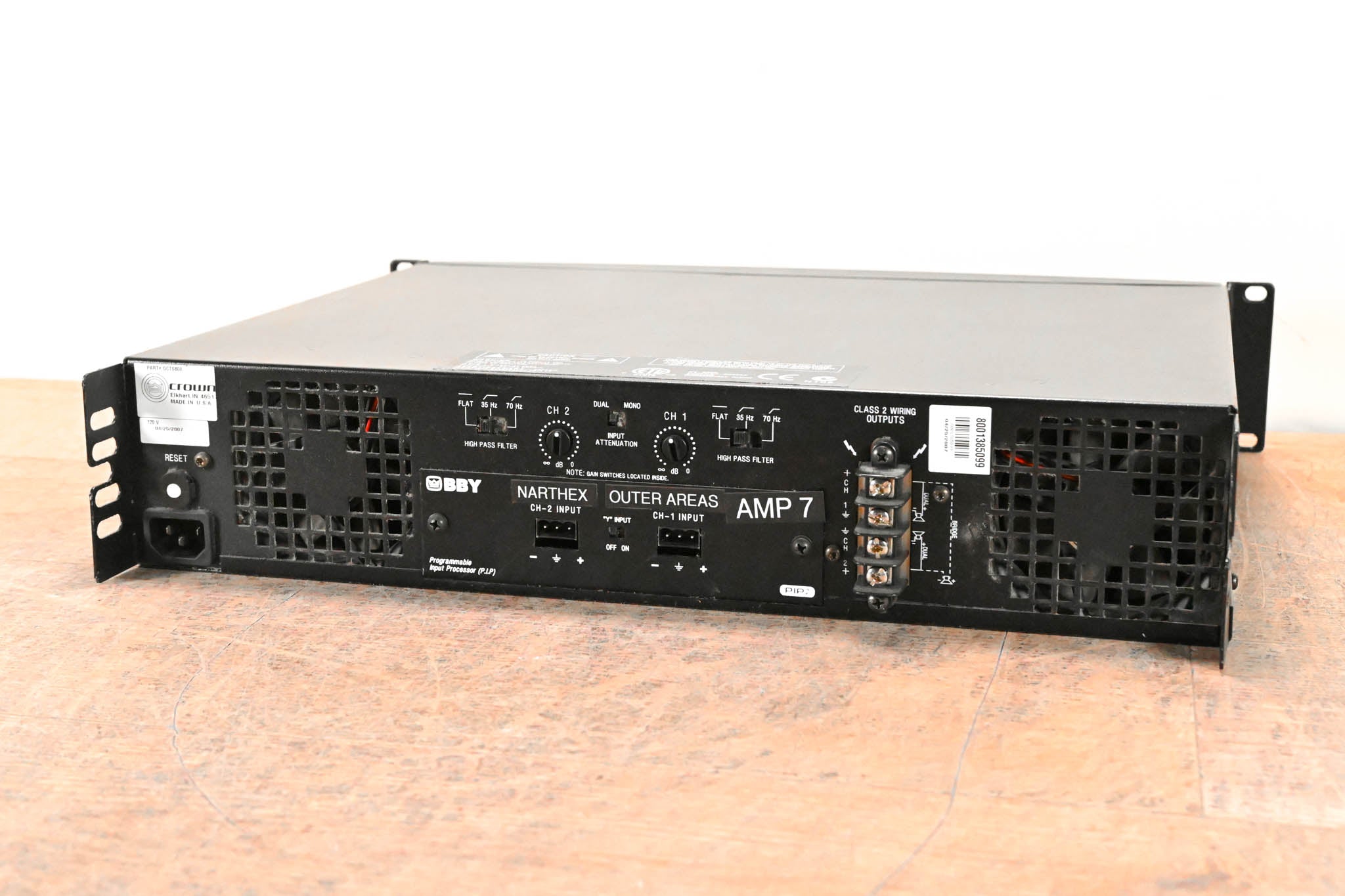 Crown CTs 600 Two-Channel 300W Power Amplifier