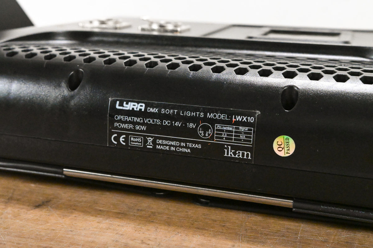 Ikan LWX10 Lyra 1x1 Daylight Soft Studio & Field LED Light w/ DMX