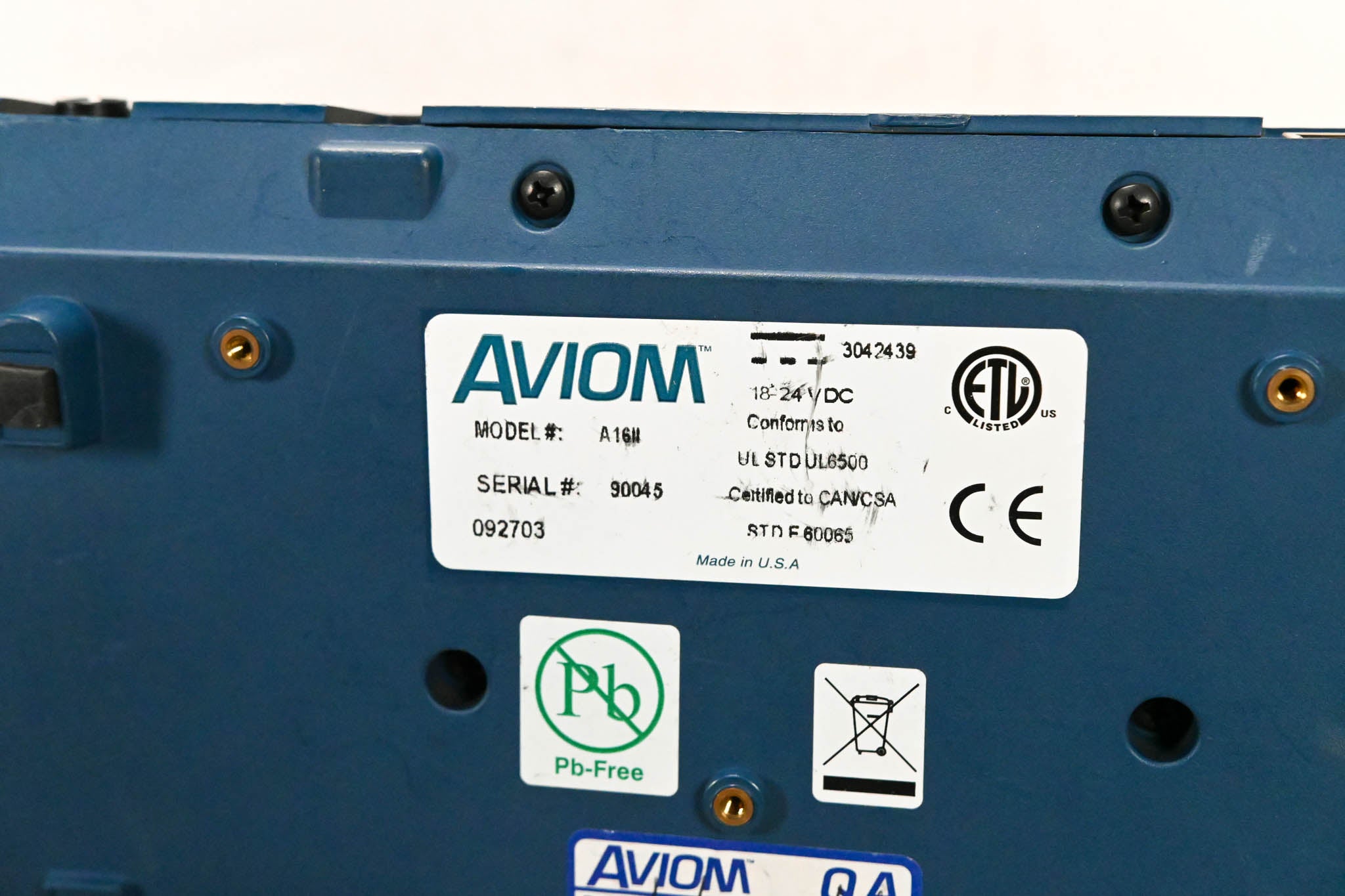 Aviom A-16II Personal Mixer (Pack of 4)