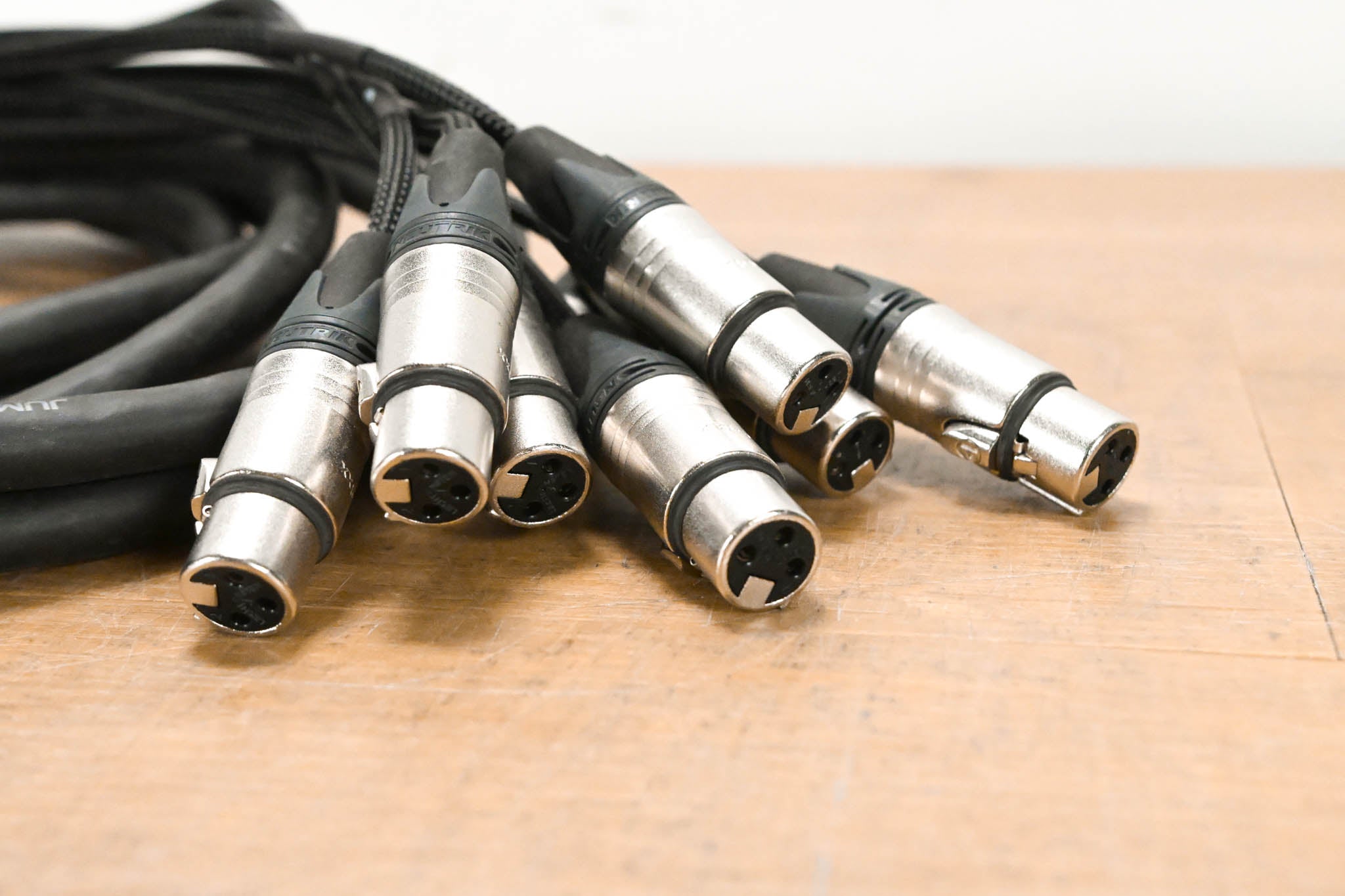 JUMPERZ ZipLine DB25 Male to XLRF 8-Channel Analog Audio Cable - 15'