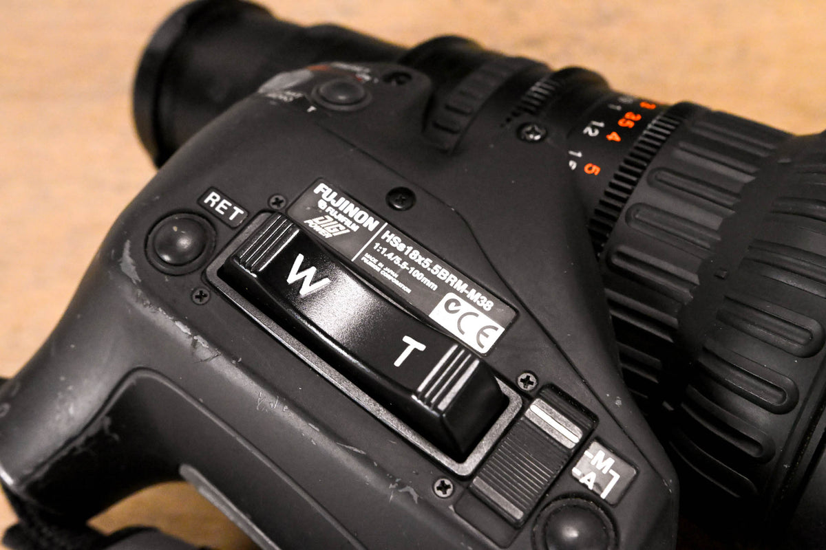 Fujinon HSs18x5.5BRM-M38 HD Lens - 1:1.4/5.5-100mm