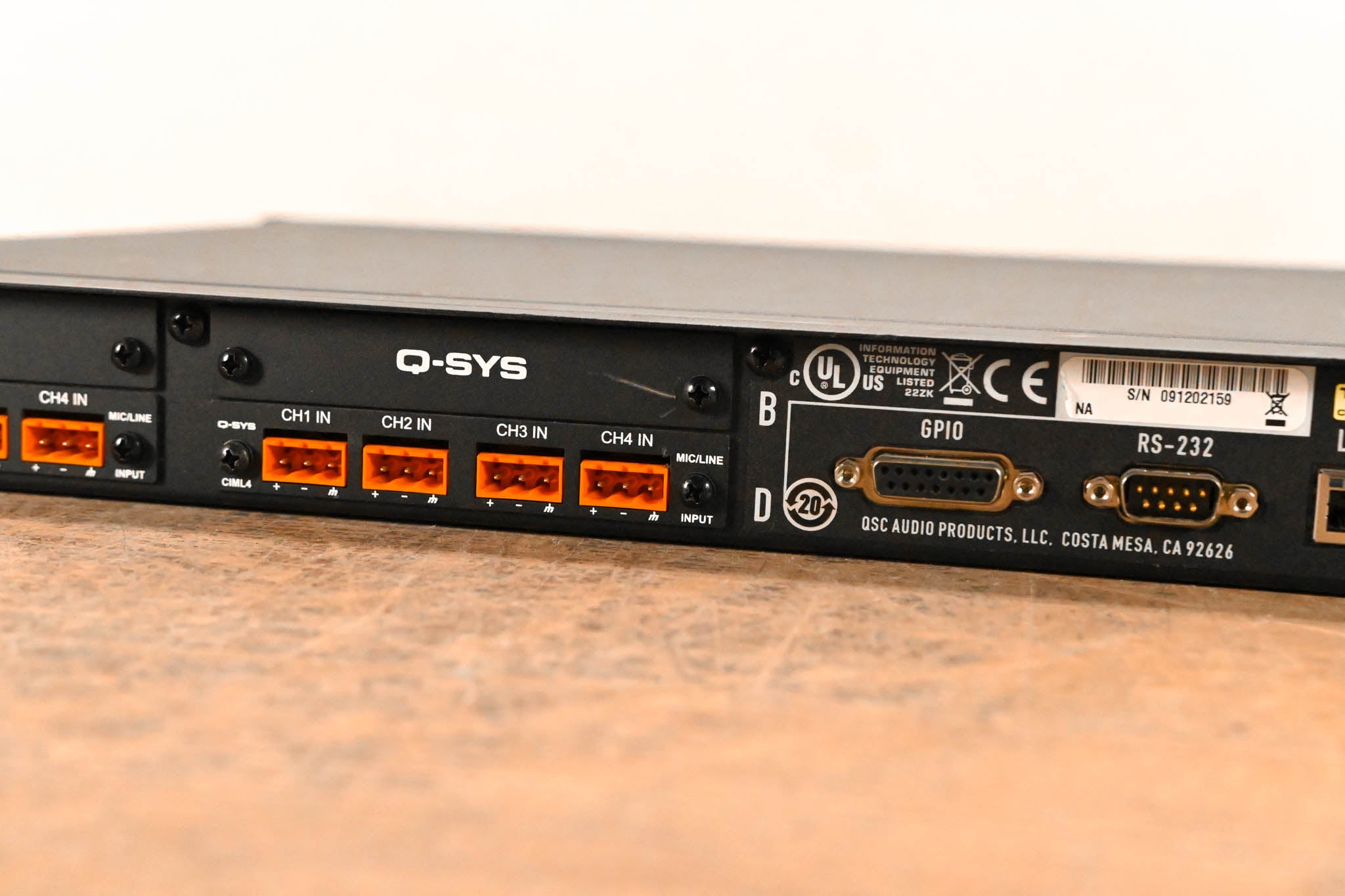 QSC Q-SYS I/O Frame Type 2