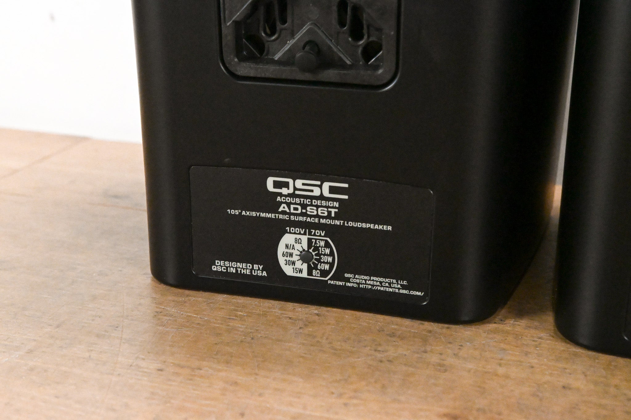 QSC AD-S6T AcousticDesign Series 6.5" 2-Way 150W Loudspeaker (PAIR)
