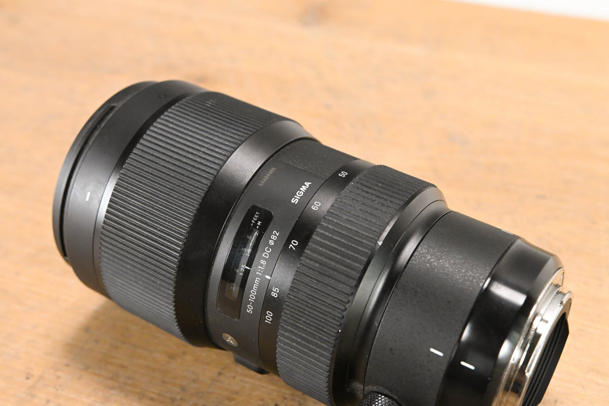 Sigma 50-100mm f/1.8 DC HSM Art Lens for Canon EF