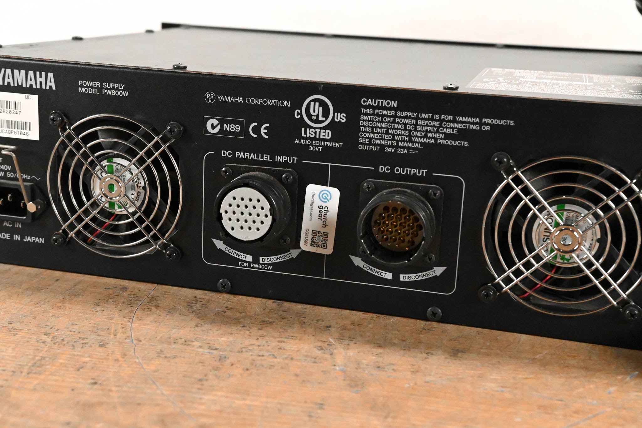 Yamaha PW800W Mixer Redundant Power Supply