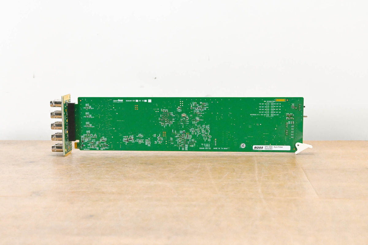 Ross SPG-8260 Sync Pulse Generator with Rear Module