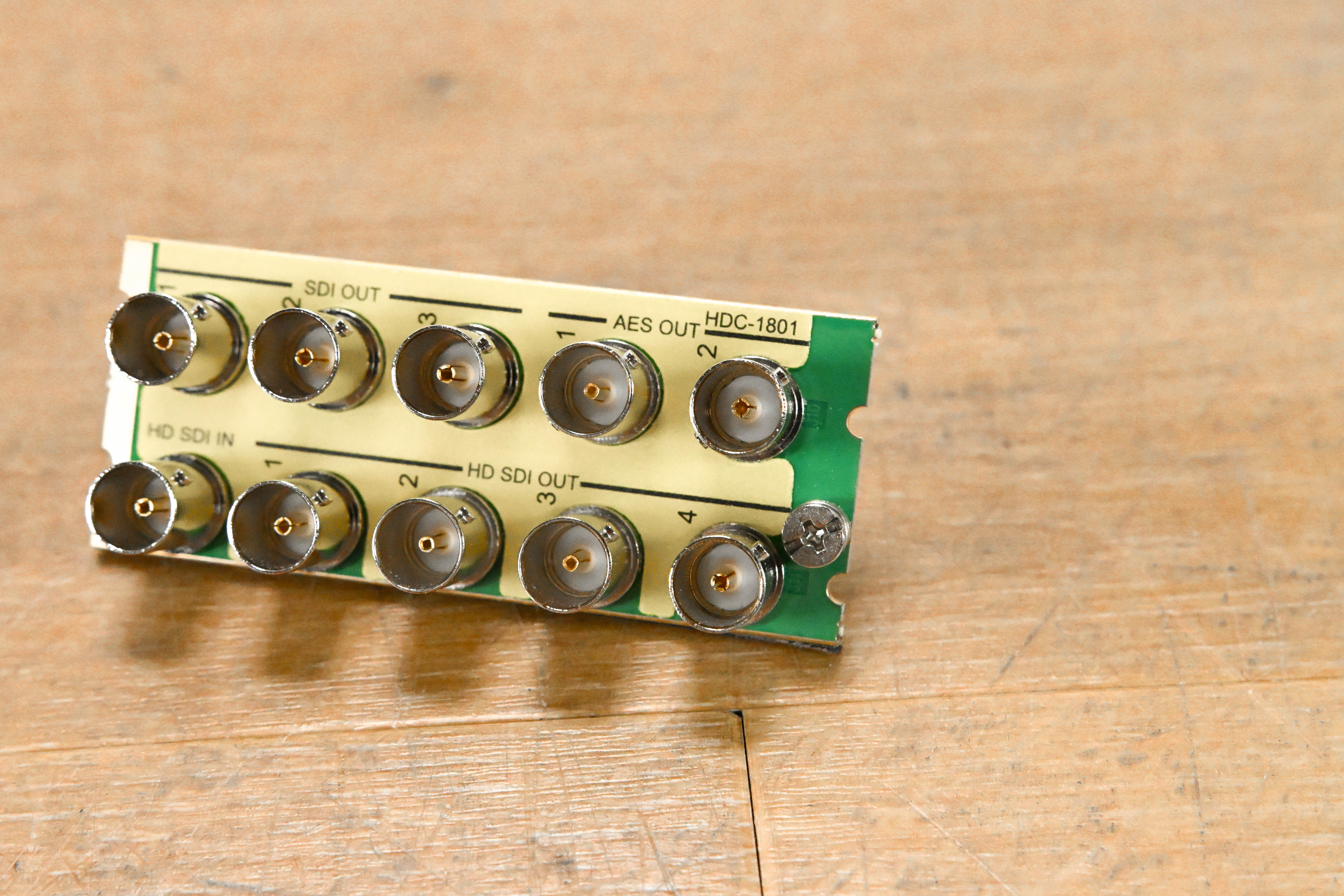 Miranda HDC-1801 Rear I/O Module for Densité Frame