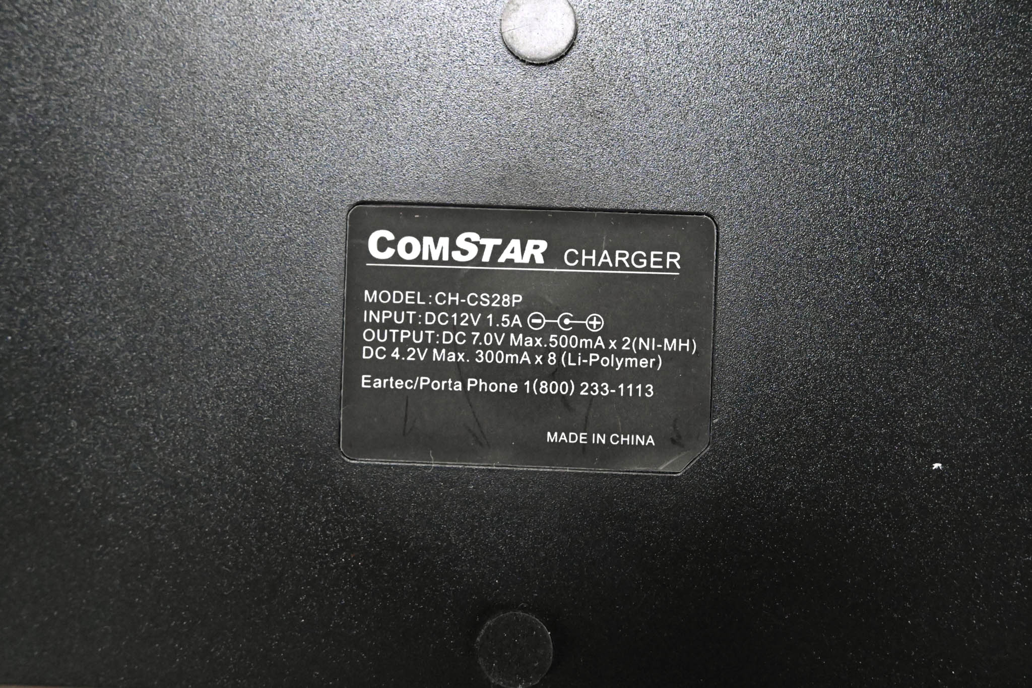 Eartec CH-CS28P COMSTAR Multi-Port Desktop Charger