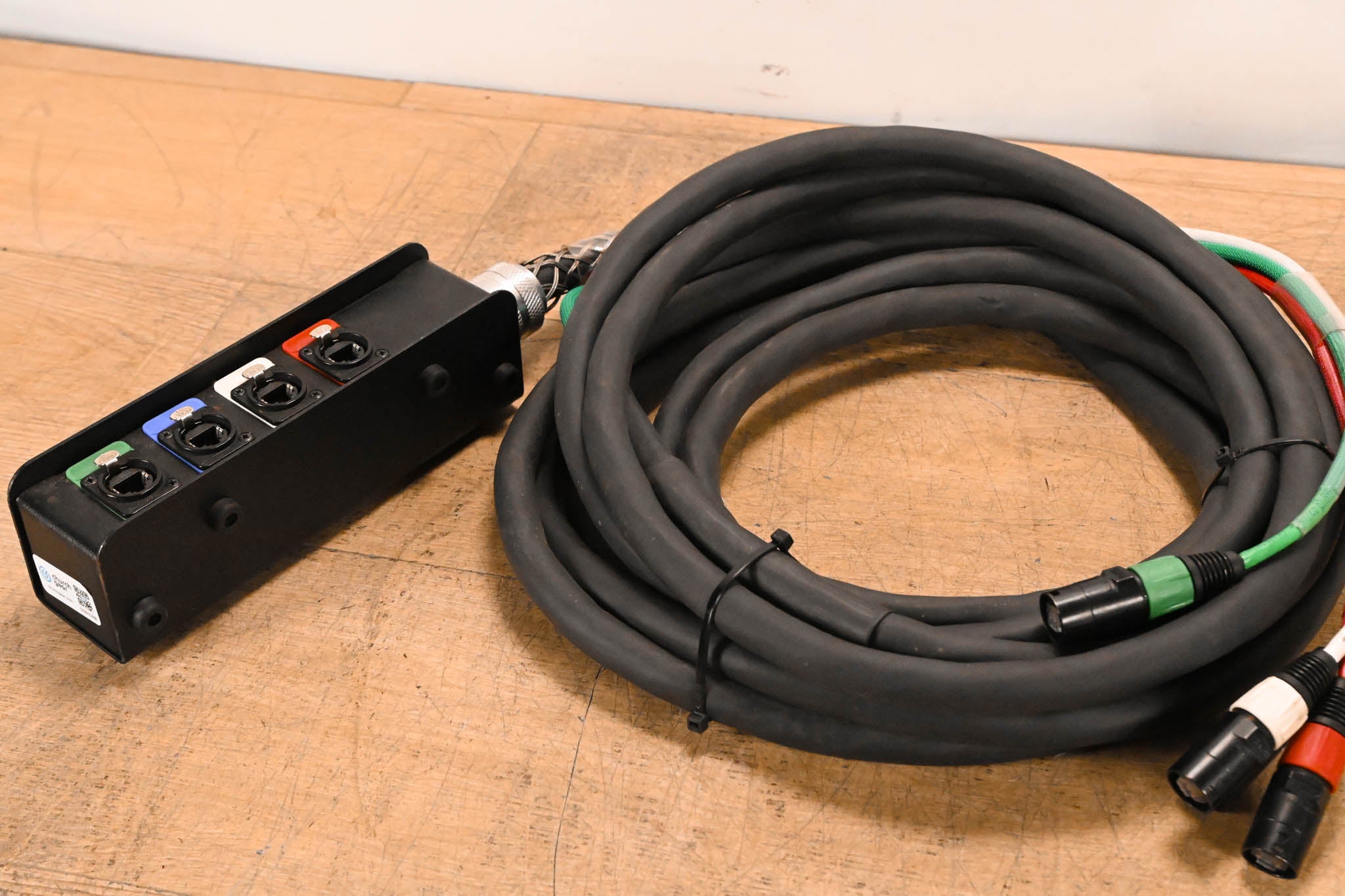 Whirlwind MD-0-4-C5E-025 4-Channel CAT5E Snake - 25ft