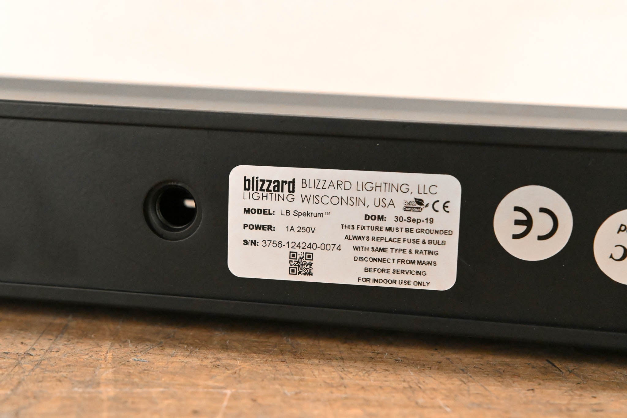 Blizzard Lighting LB Spekrum RGB LED Wash Bar Light