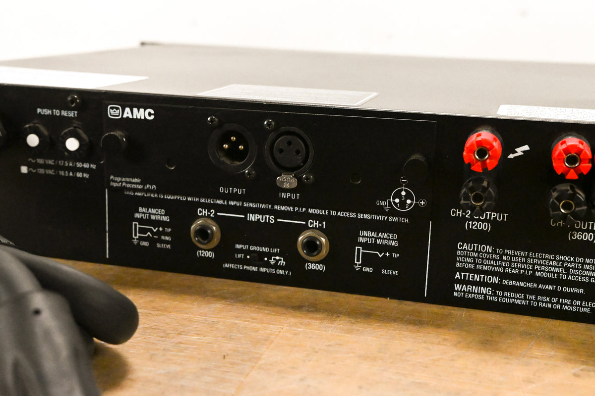Crown Macro-Tech 36x12 2-Channel Power Amplifier