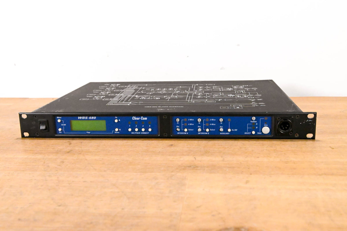 Clear-Com WBS-680 Two-channel UHF Wireless Base Station - A2 Band