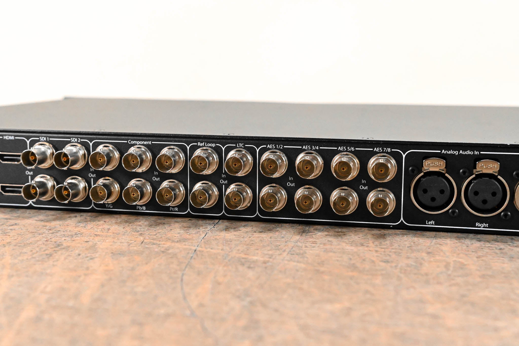 AJA Ki Pro Rack Video Recorder and Player with two 256GB KiStor Modules