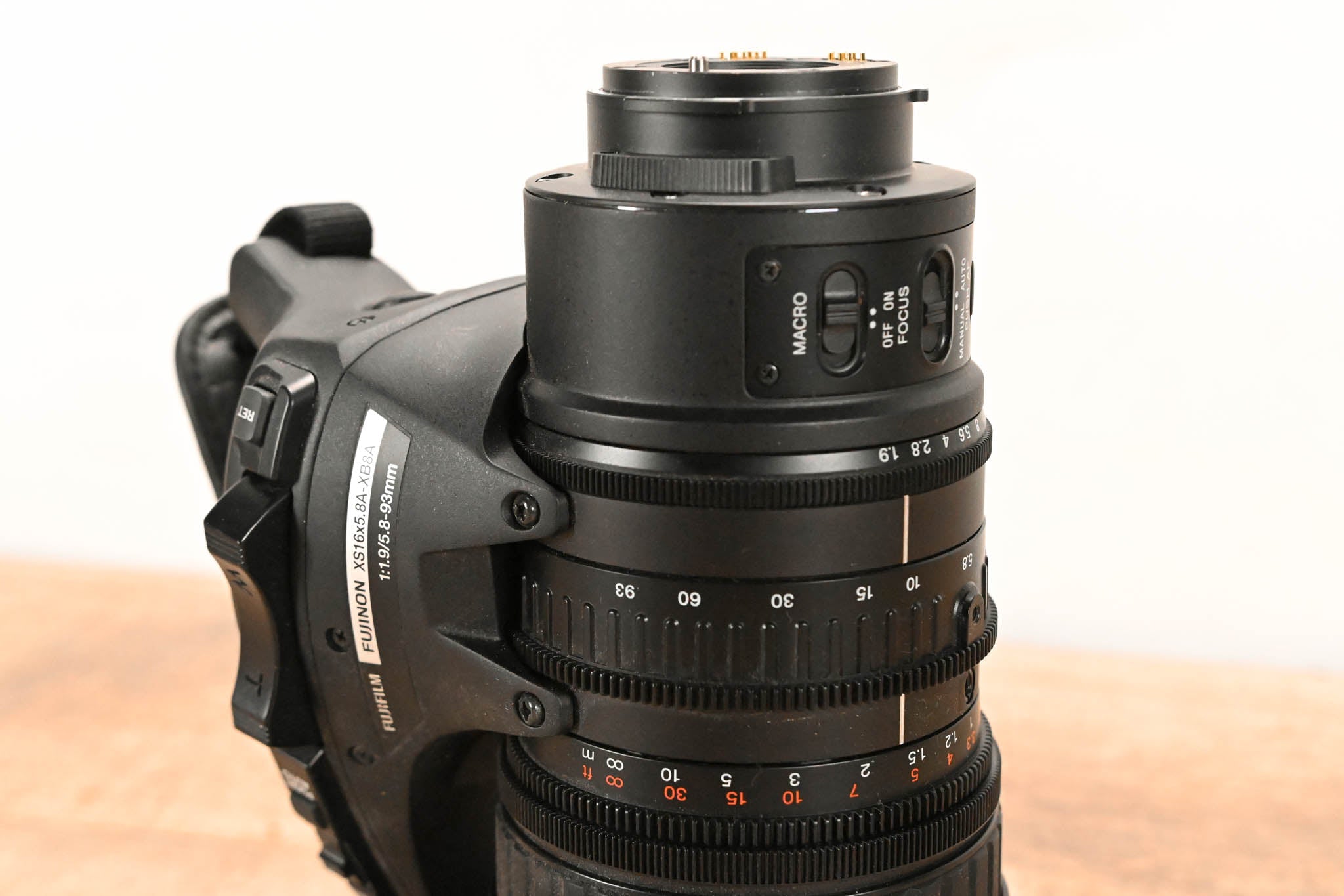 Fujinon XS16x5.8A-XB8A 1:1.9/5.8-93mm 1/2