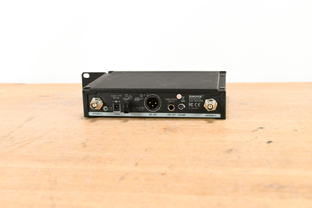 Shure SLX14 Bodypack Wireless System - J3 Band (NO POWER SUPPLY)