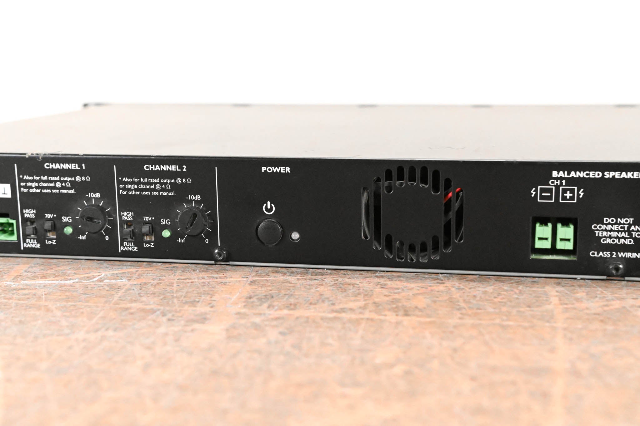 Lab Gruppen E8:2 800W E-Series 2-Channel Installation Power Amplifier