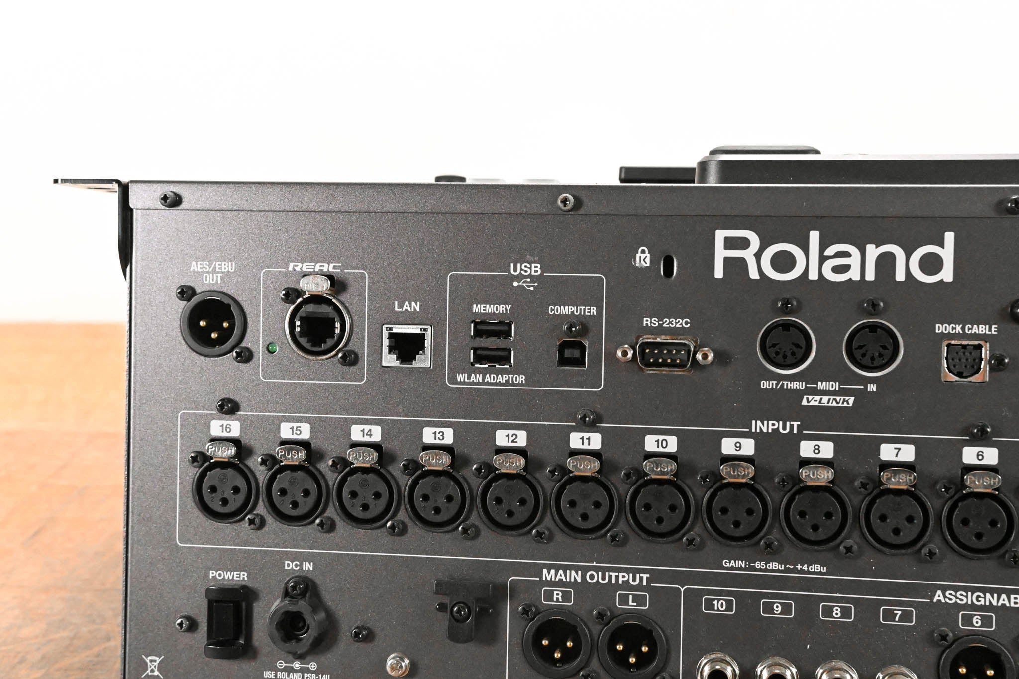 Roland M-200i 32-Channel Live Digital V-Mixer Console (NO POWER SUPPLY)