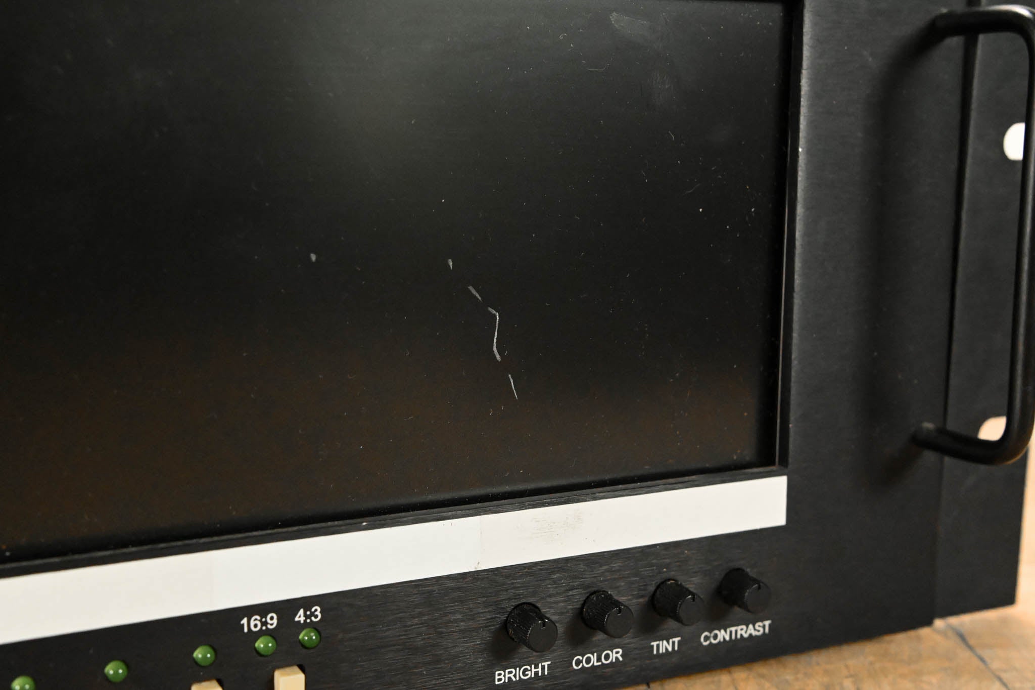 Marshall V-R72DP-2C Dual 7" Rackmount LCD Monitors (NO POWER SUPPLY)