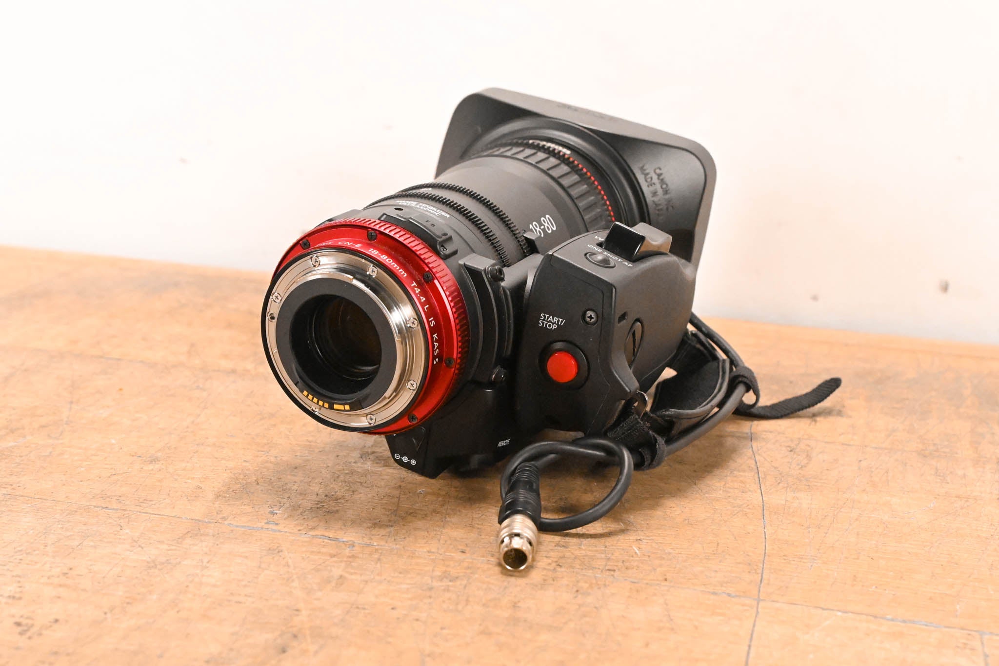 Canon CN-E 18-80mm T4.4 Compact-Servo Cine Zoom Lens (EF Mount)