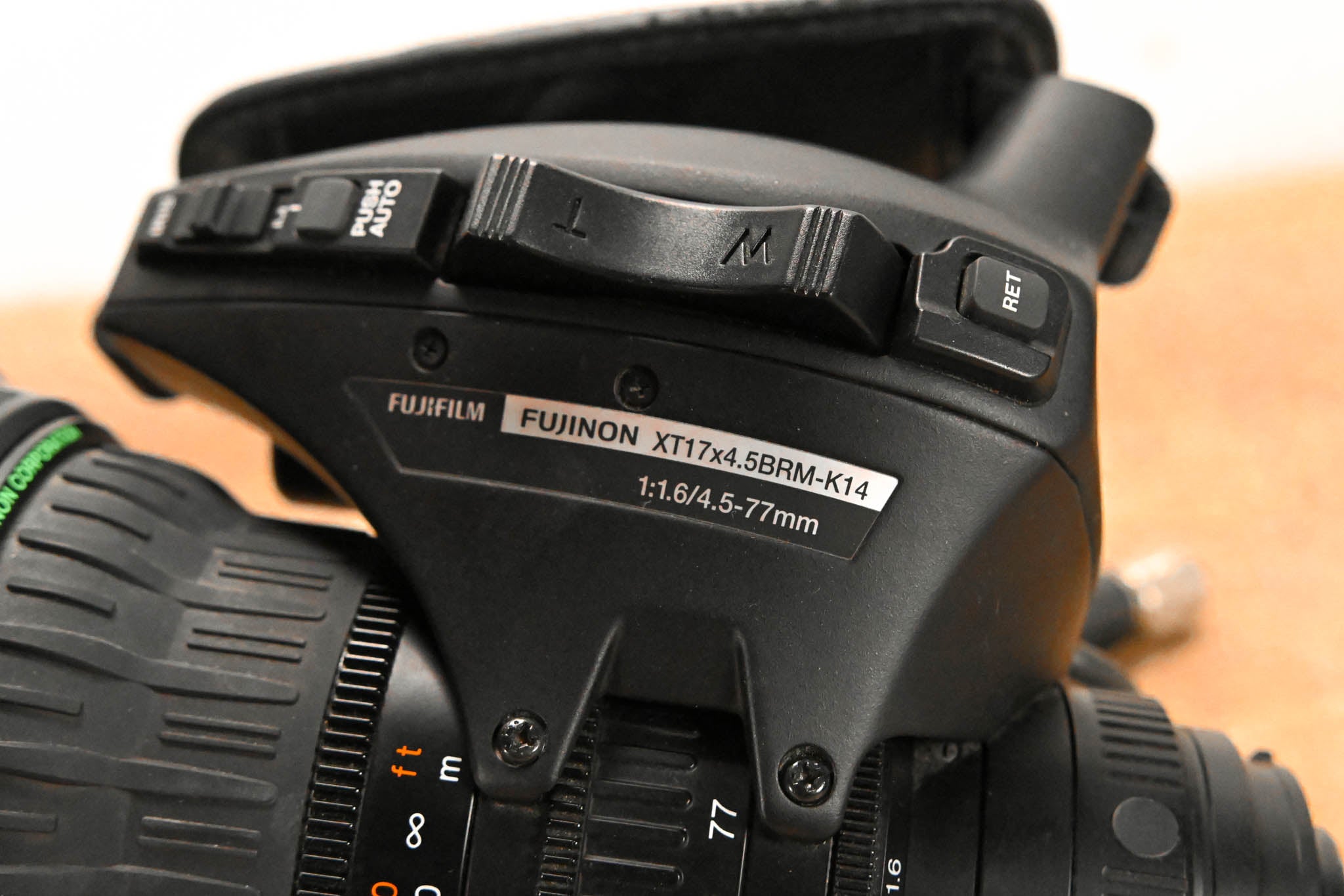 Fujinon XT17x4.5BRM-K14 HD ENG Zoom Lens - 1:1.6/4.5-77mm