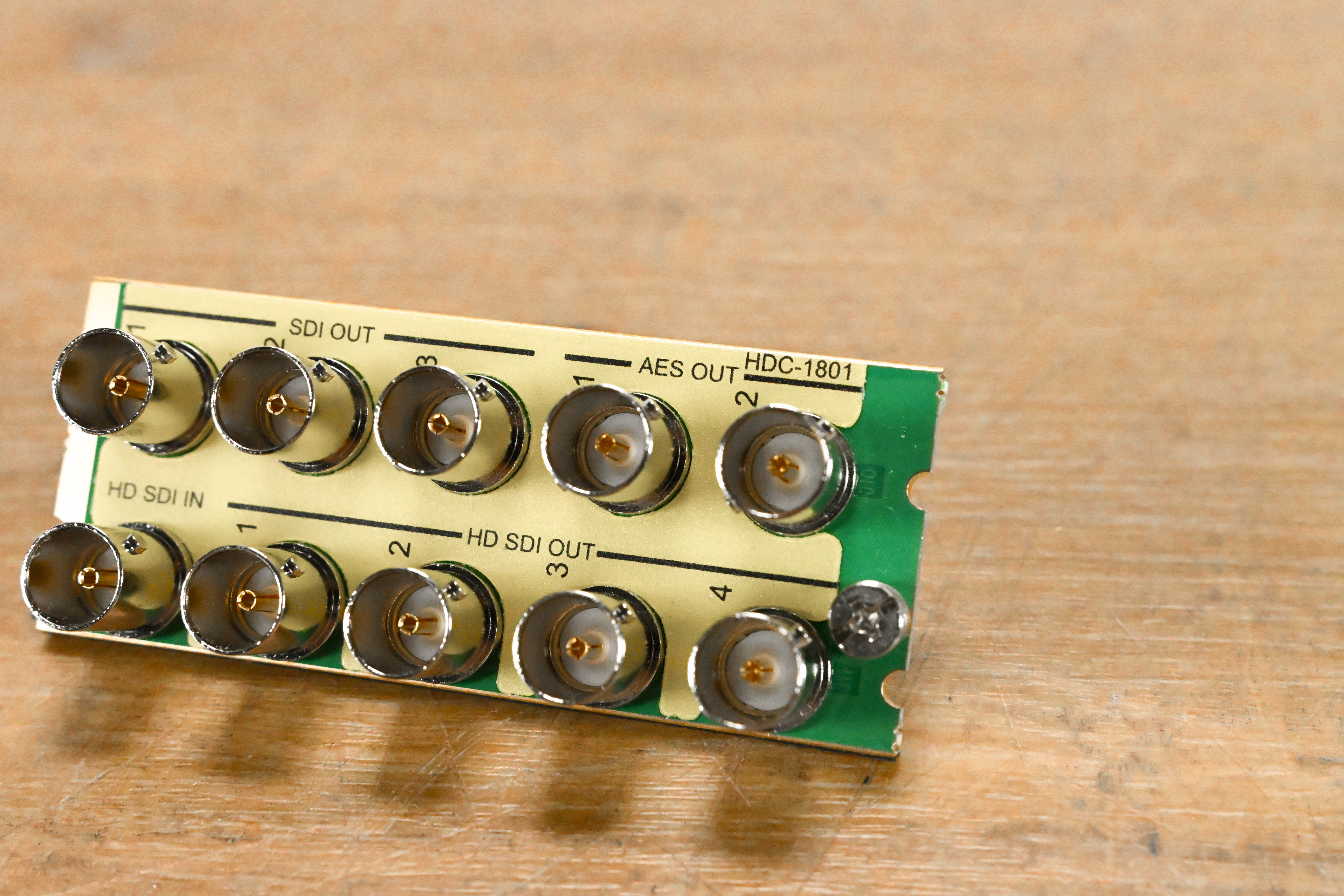 Miranda HDC-1801 Rear I/O Module for Densité Frame