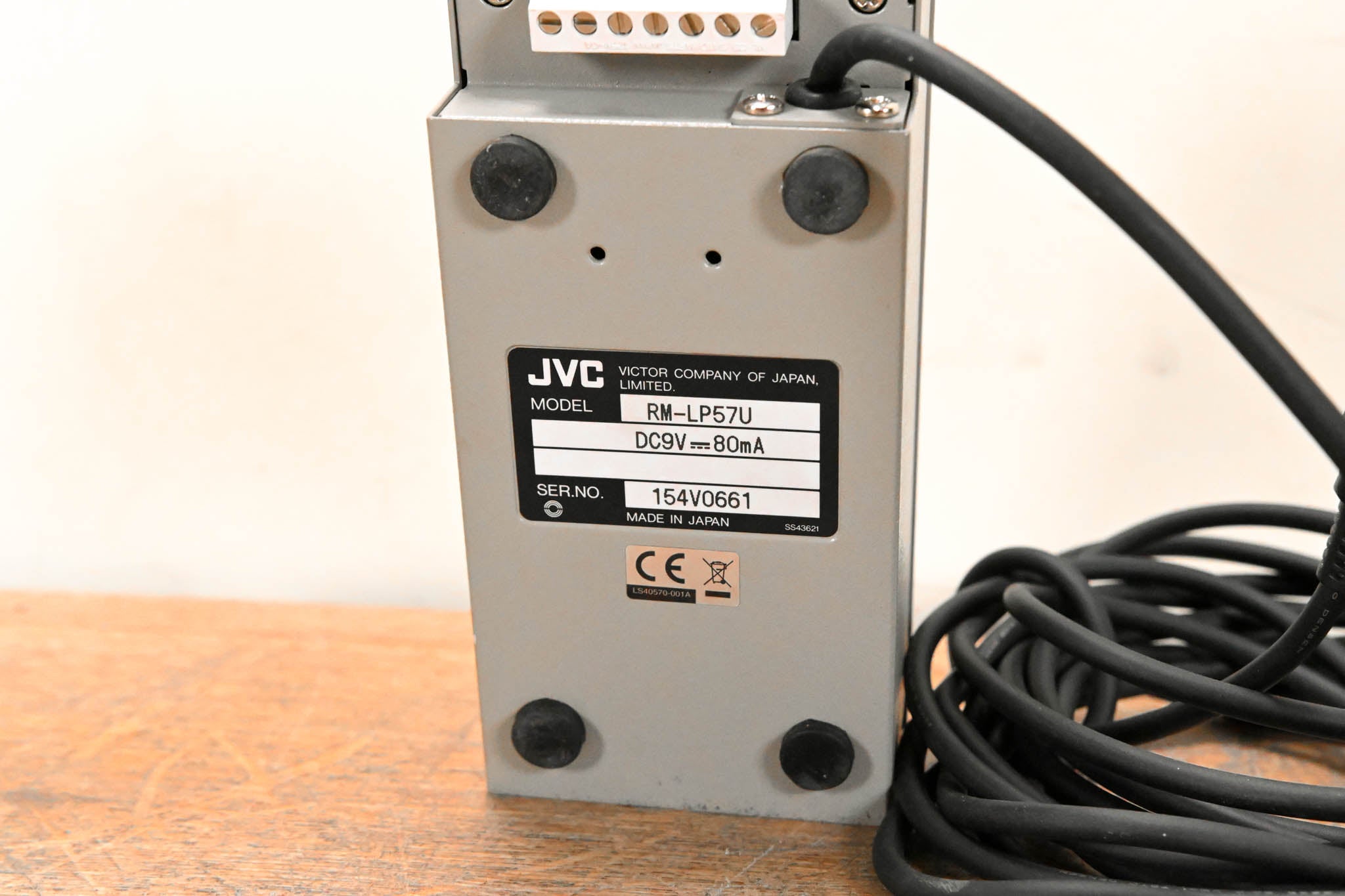 JVC RM-LP57U Panel Mount Camera Remote Control